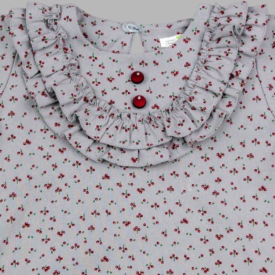 Платье Вишенки Чуди Кидс 498625Ц2 серый 02