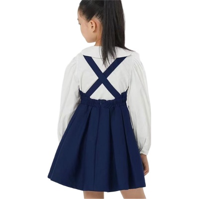 Сарафан школьный Deloras 64037Q размер 116 синий 03