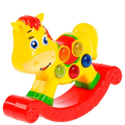 Развивающая игрушка Лошадка-качалка Умка HT795-R