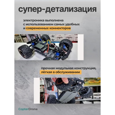 Машинка на радиоуправлении MJX Hyper Go 4WD RTR MJX-16108 оранжевый