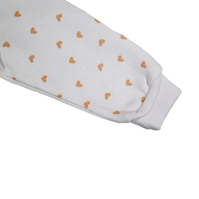 Кофточка Сердечки Чуди Кидс 110123 белый 02