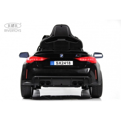 Детский электромобиль BMW M4 RiverToys A004AA чёрный 05