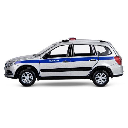 Коллекционная машинка Lada Granta Cross Полиция Автопанорама JB1251202 фото 4