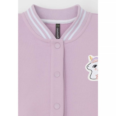 Бомбер для девочки Crockid 302675ледяная орхидея к537 3