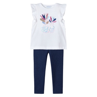 Комплект Футболка и лосины Mayoral 3703/27 01