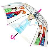 Детский зонт прозрачный полуавтомат Фрозен 50 см Играем Вместе UM50T-NFRZ в #REGION_NAME_DECLINE_PP#