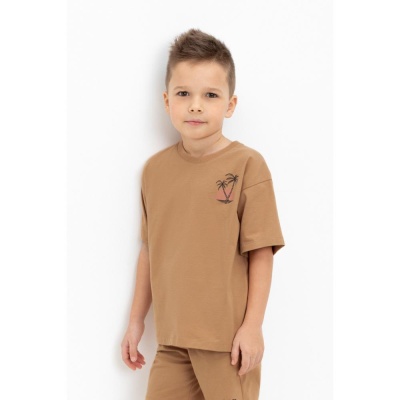 Футболка Crockid КР 302376 индийский загар 05