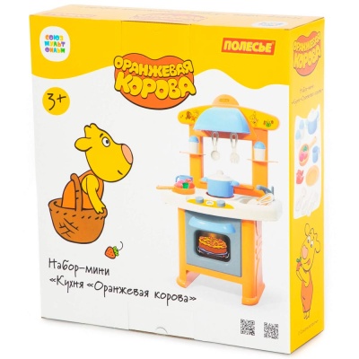 Игровой набор Кухня Оранжевая корова Полесье 84859