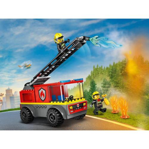 Конструктор Lego City 60463 Грузовик с пожарной лестницей фото 6