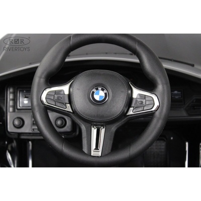 Детский электромобиль BMW M4 RiverToys A004AA чёрный