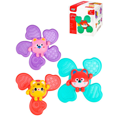 Игрушка-погремушка Спиннер на присоске Рыжий Кот Y4693319 2