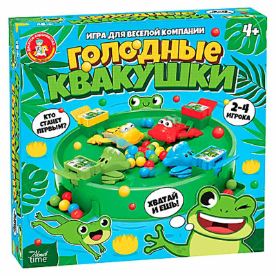 Игра настольная Голодные квакушки Десятое королевство 70035