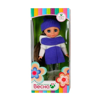 Кукла Ася Зимние забавы Весна В4120