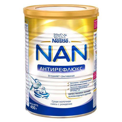 Молочная смесь Nestle NAN Антирефлюкс (0-6 мес) 400 г