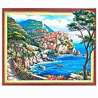 Алмазная мозаика Вид на море 40 х 50 см Basir МС-5463/2112