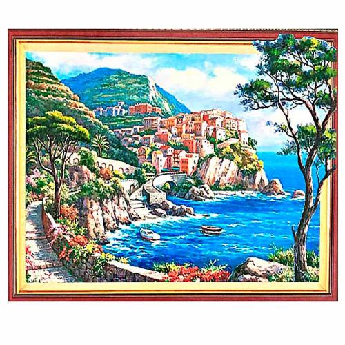 Алмазная мозаика Вид на море 40 х 50 см Basir МС-5463/2112