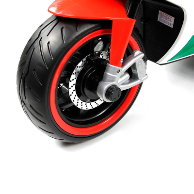 Детский электромотоцикл RiverToys C005MC красный