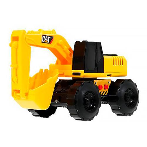 Машина Экскаватор инерционная свет звук Технопарк M524-H11257-EXC-R-CAT фото 2