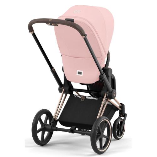 Коляска 2 в 1 Cybex Priam IV Rosegold Peach Pink фото 17
