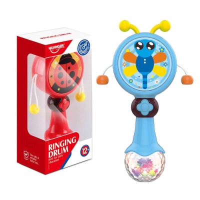 Игрушка погремушка Стрекоза Huanger HE0515