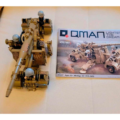 Конструктор Боевая машина 829 деталей C21027 Qman FCJ0819815 3
