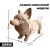Картонный 3D конструктор Корги QBRIX 20036