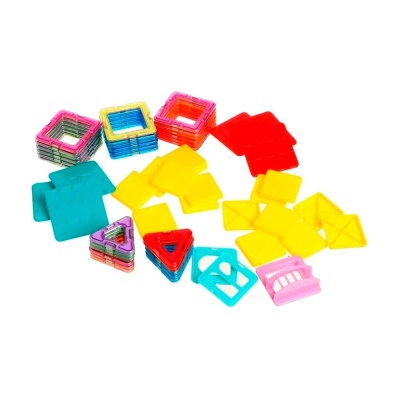 Конструктор Цветные магниты 55 деталей Play Smart 2463 2