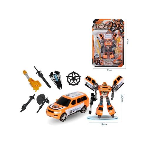 Игрушка Робот трансформер с аксессуарами 1toy 201026647