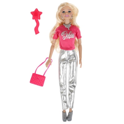 Кукла София в брюках 29 см Карапуз 66001-BF48-S-BB