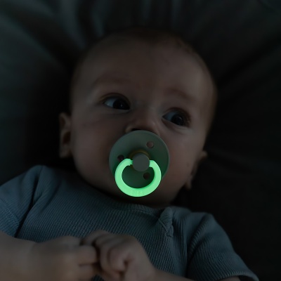 Пустышка латексная ночная Colour Glow Sand от 6 месяцев Bibs 200329 3