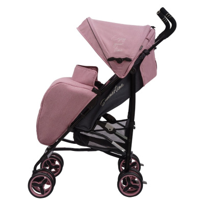 Коляска-трость Indigo Punto розовый 03