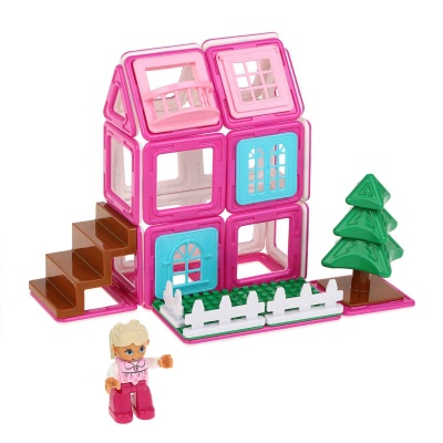 Магнитный конструктор Домик в лесу On time 45051 1