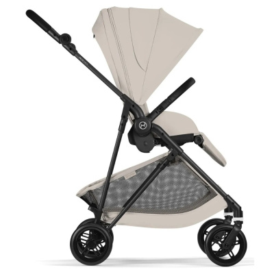 Детская прогулочная коляска Cybex Melio Carbon Dune Grey 03