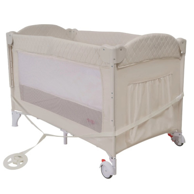 Кровать-манеж Indigo Bon-Bon светло-бежевый 05