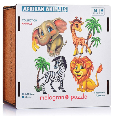 Пазлы Африка Animals Collection Melograno MPZCAN30-M 3