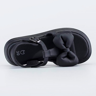 Сандалии для девочки Котофей 623030-72 черные