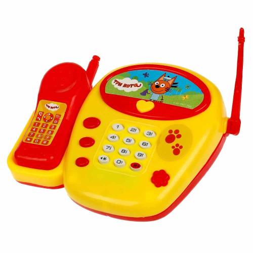 Развивающая игрушка Телефончик Три Кота Умка A867056M-O-R3