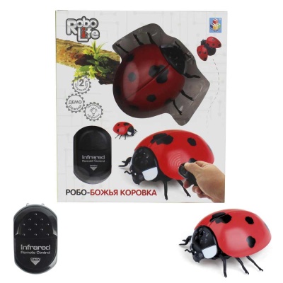 Робот божья коровка на инфракрасном управлении 1Тoy Т14327