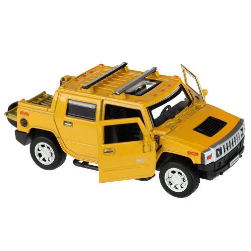 Коллекционная машинка Hummer H2 Pickup Технопарк HUM2PICKUP-12-YE фото 2