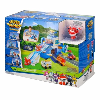 Большой Самолёт-база Super Wings EU740831 4