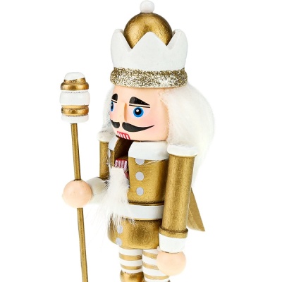 Набор новогодних фигурок Щелкунчик в золотистых костюмах Miland НУ-9070 04