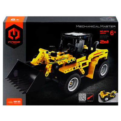 Конструктор Инженерный Погрузчик и Трехколесный Мотоцикл iM.Master 6876IMM 3