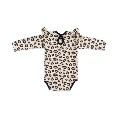 Боди с длинным рукавом Mimilav леопардовое 02