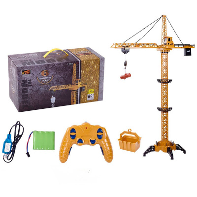 Игрушка Радиоуправляемый башенный кран 8063E 3