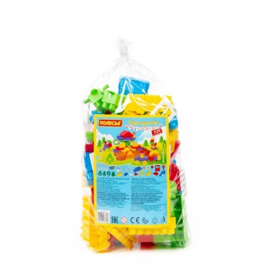 Конструктор Строитель 129 деталей Полесье 36117 04