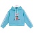 Свитшот для девочки Deloras DLS 19852 голубой