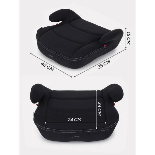 Автокресло-бустер Rant Micro 1034 Black фото 6