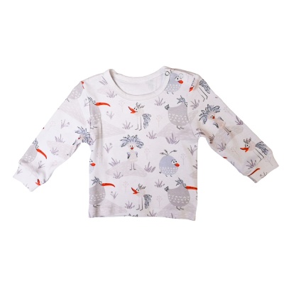 Пижама Необычные птички Чуди Кидс 094123 белый 03