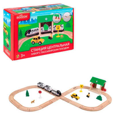 Деревянная железная дорога Гудок 1Toy Т24452 5