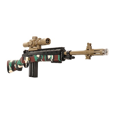 Винтовка игрушечная свет звук вибрация Рыжий кот 2190669 2